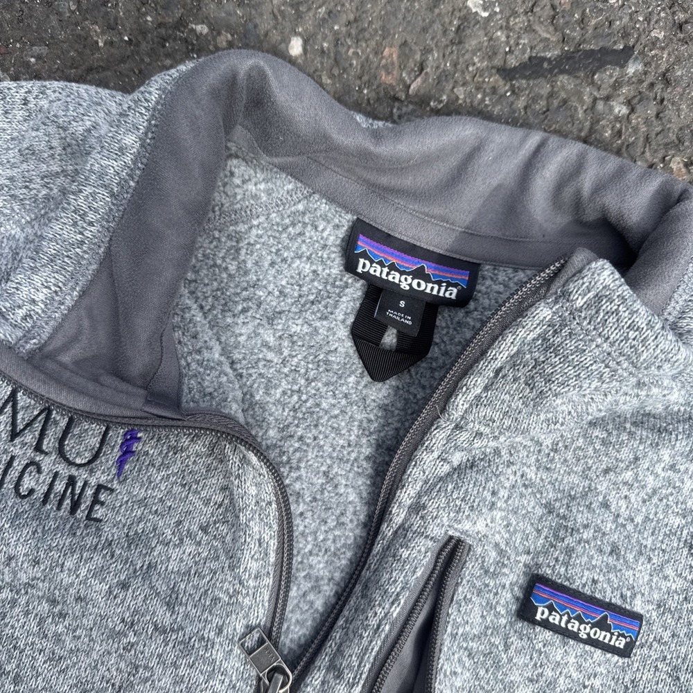 Patagonia Men's Sweater Quarter Zip‎ Pullover Fleece Small Activewear Gorpcore - Picture 5 of 8